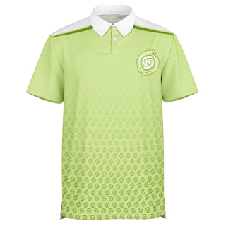 Mens Polo Shirt - Harmony Green - Synergetic Heroes