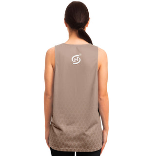 Womens Tank Top - Taupe Stone - Synergetic Heroes