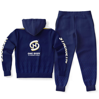 Mens Hoodie & Jogger - Midnight Blue - Synergetic Heroes