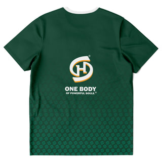 Mens T-Shirt - Emerald Green - Synergetic Heroes