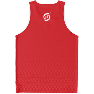 Womens Tank Top - Fire Red - Synergetic Heroes