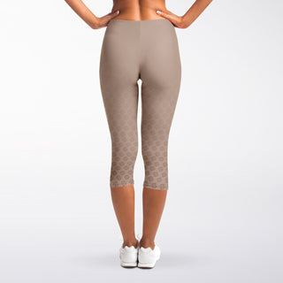 Capri Leggings - Taupe Stone - Synergetic Heroes