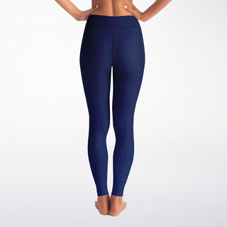 Yoga Leggings - Midnight Blue - Synergetic Heroes