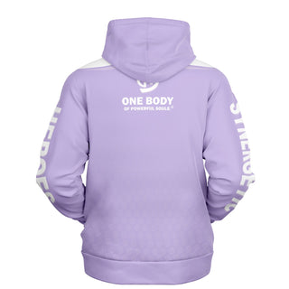 Mens Hoodie - Lavender Mist