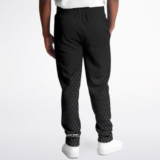 Mens Track Pants - Obsidian Black - Synergetic Heroes