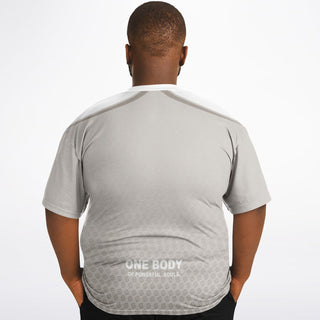 Mens Plus-size T-Shirt - Jade White - Synergetic Heroes