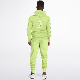 Mens Ziphoodie & Jogger - Harmony Green - Synergetic Heroes