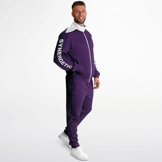 Mens Tracksuit - Purple Shield