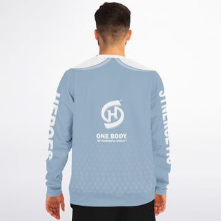 Mens Athletic Sweatshirt - Angel Blue