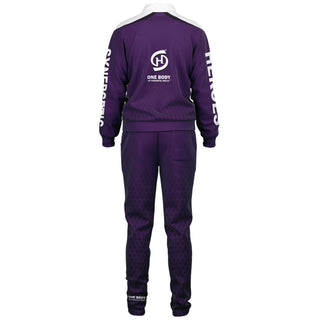 Mens Tracksuit - Purple Shield