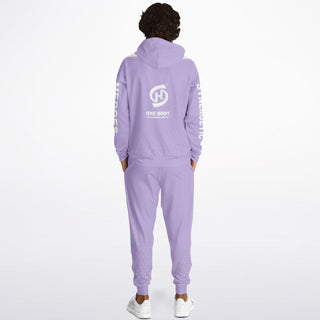 Mens Hoodie & Jogger - Lavender Mist - Synergetic Heroes