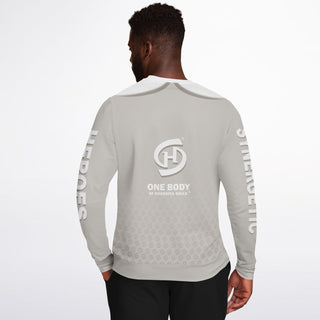 Mens Athletic Sweatshirt - Jade White