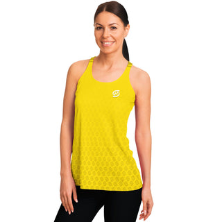 Flowy Racerback Tank Top - Yellow Sun - Synergetic Heroes