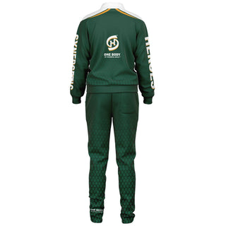 Mens Tracksuit - Emerald Green - Synergetic Heroes