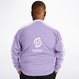 Mens Athletic Plus-size Sweatshirt - Lavender Mist