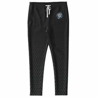 Mens Track Pants - Obsidian Black - Synergetic Heroes