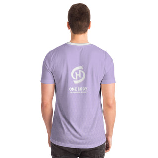 Mens T-Shirt - Lavender Mist - Synergetic Heroes