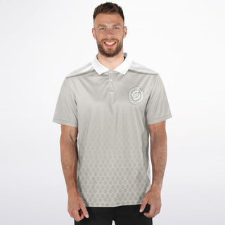 Mens Polo Shirt - Jade White - Synergetic Heroes