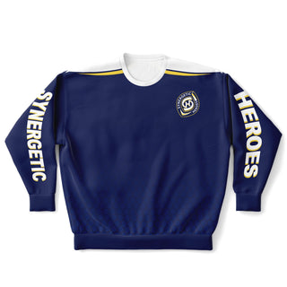 Mens Athletic Plus-size Sweatshirt - Midnight Blue