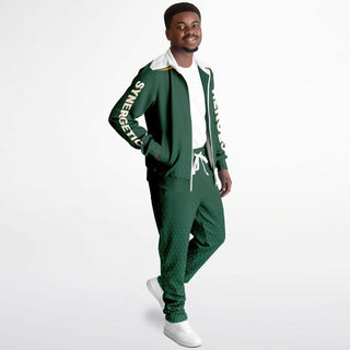 Mens Tracksuit - Emerald Green - Synergetic Heroes