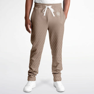 Mens Track Pants - Taupe Stone - Synergetic Heroes