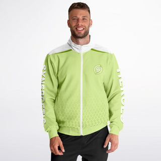 Mens Track Jacket - Harmony Green - Synergetic Heroes