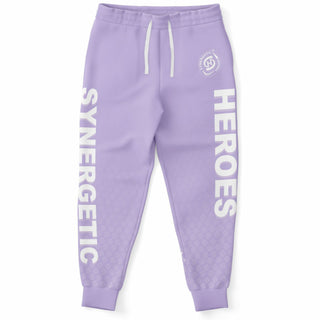 Mens Lettered Jogger - Lavender Mist - Synergetic Heroes