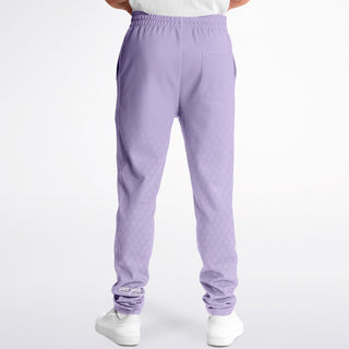 Mens Track Pants - Lavender Mist - Synergetic Heroes