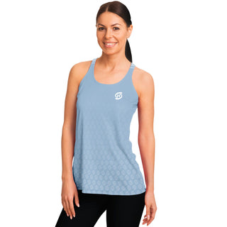 Flowy Racerback Tank Top - Angel Blue - Synergetic Heroes