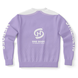 Mens Athletic Sweatshirt - Lavender Mist