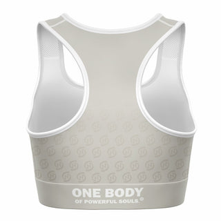 Sports Bra - Jade White - Synergetic Heroes