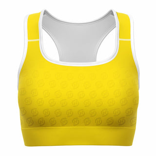 Sports Bra - Yellow Sun - Synergetic Heroes