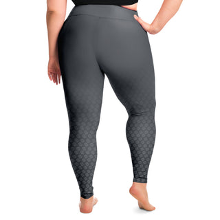 Plus Size Legging - Shadow Gray - Synergetic Heroes