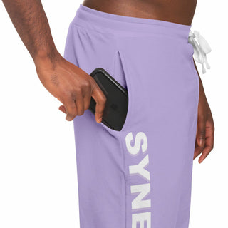 Mens Lettered Jogger - Lavender Mist - Synergetic Heroes