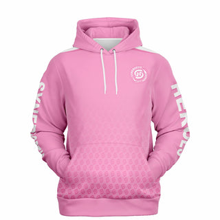 Womens Hoodie - Soft Rose