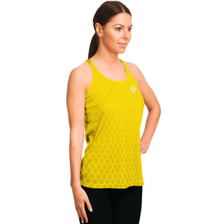 Flowy Racerback Tank Top - Yellow Sun - Synergetic Heroes