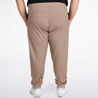 Mens Plus-size Jogger - Taupe Stone - Synergetic Heroes