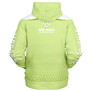 Mens Zip-Up Hoodie - Harmony Green