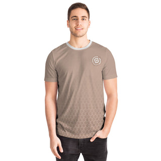 Mens T-Shirt - Taupe Stone - Synergetic Heroes