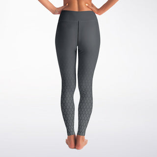 Yoga Leggings - Shadow Gray - Synergetic Heroes