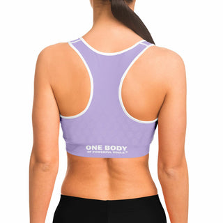 Sports Bra - Lavender Mist - Synergetic Heroes