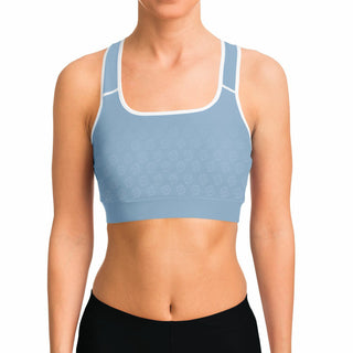 Sports Bra - Angel Blue - Synergetic Heroes