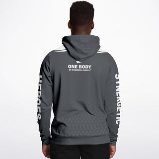 Mens Hoodie - Shadow Gray