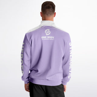 Mens Track Jacket - Lavender Mist