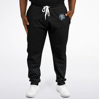 Mens Plus-size Jogger - Obsidian Black - Synergetic Heroes