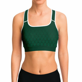 Sports Bra - Emerald Green - Synergetic Heroes