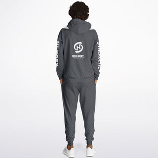 Mens Hoodie & Jogger - Shadow Gray - Synergetic Heroes