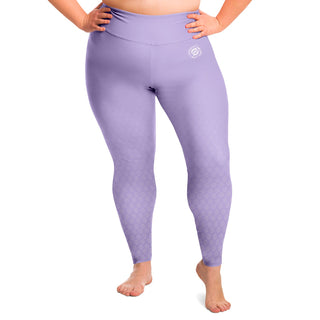 Plus Size Legging - Lavender Mist - Synergetic Heroes