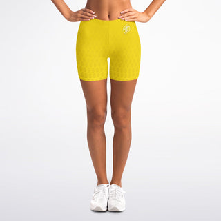 Legging Shorts - Yellow Sun - Synergetic Heroes