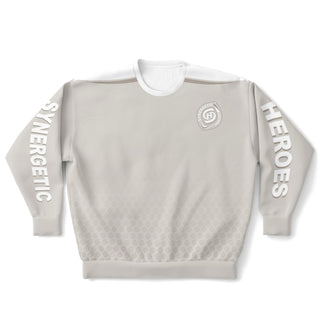 Mens Athletic Plus-size Sweatshirt - Jade White